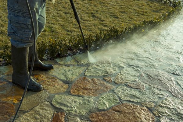 Cost of Stone Power Washing in Woodinville