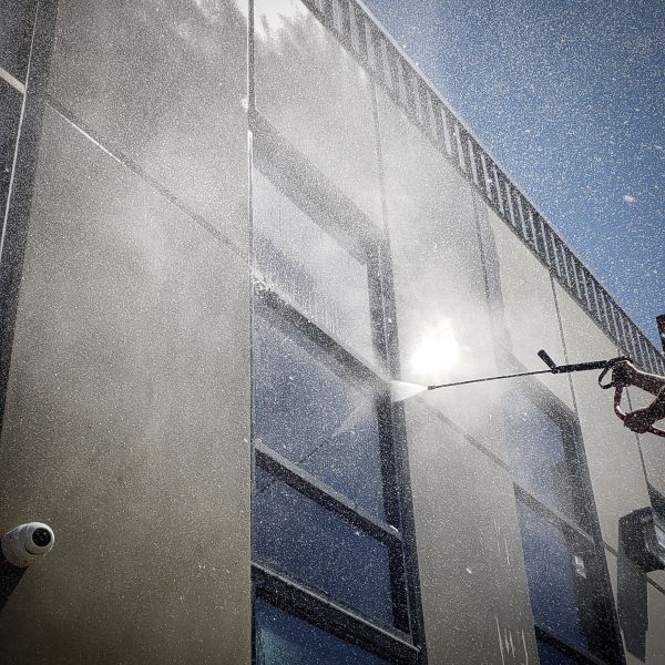 Cost of Exterior Building Washing in Woodinville