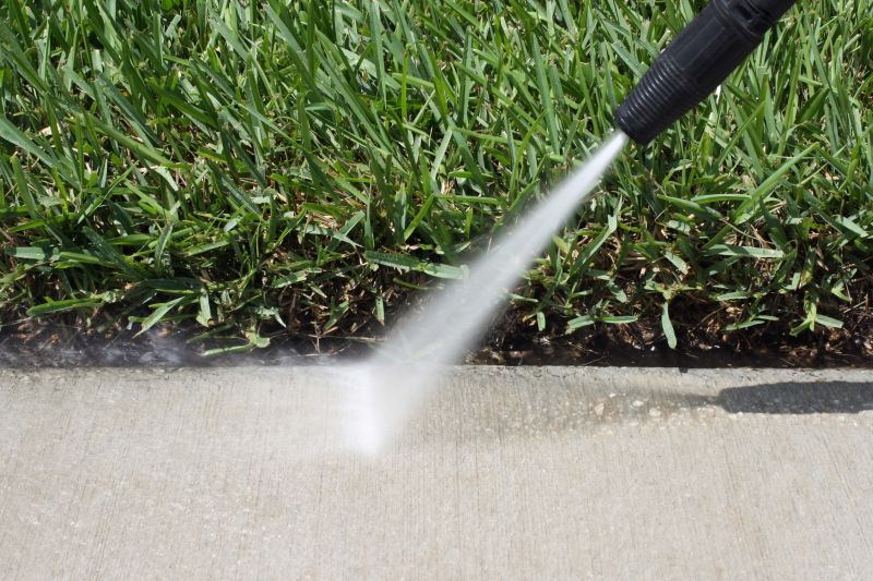 High-Pressure Cleaning of Driveways